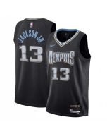 Men's Memphis Grizzlies #13 Jaren Jackson Jr. Black 2022/23 City Edition Stitched Basketball Jersey