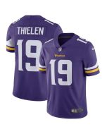 Men's Minnesota Vikings #19 Adam Thielen Purple Vapor Untouchable Limited Stitched NFL Jersey