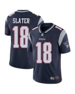 Men's New England Patriots #18 Matthew Slater Navy Color Rush Limited Stitched NFL Jersey
