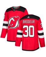 Men's New Jersey Devils #30 Martin Brodeur Red Stitched NHL Jersey