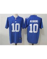 Men's New York Giants #10 Eli Manning Royal Blue Team Color Stitched NFL Vapor Untouchable Limited Jersey