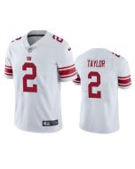 Men's New York Giants #2 Tyrod Taylor White Vapor Untouchable Limited Stitched Jersey