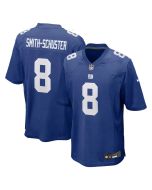 Men's New York Giants #8 JuJu Smith-Schuster Royal Team Game Jersey (Royal)