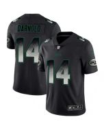 Men's New York Jets #14 Sam Darnold Black 2019 Smoke Fashion Limited Stitched NFL Jersey