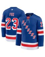 Men's New York Rangers #23 Adam Fox Blue Home Premium Jersey