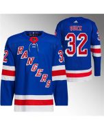 Men's New York Rangers #32 Jonathan Quick Royal Stitched Jersey
