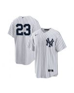 Men's New York Yankees #23 Don Mattingly White Cool Base Stitched Baseball Jersey (White)