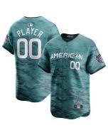 Men's New York Yankees ACTIVE Player Custom Teal 2023 All-star Cool Base Stitched Baseball Jersey