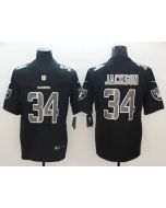 Men's Oakland Raiders #34 Bo Jackson 2018 Black Impact Limited Stitched NFL Jersey