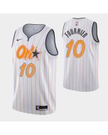 Men's Orlando Magic #10 Evan Fournie 2020-21 White City Edition Stitched Swingman Jersey