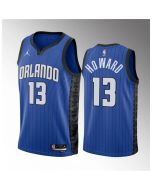 Men's Orlando Magic #13 Jett Howard Blue 2023 Draft Statement Edition Stitched Basketball Jersey