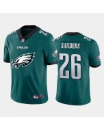 Men's Philadelphia Eagles #26 Miles Sanders Green 2020 Team Big Logo Limited Stitched Jersey