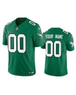 Men's Philadelphia Eagles Customized Green 2023 F.U.S.E. Vapor Untouchable Stitched Football Jersey