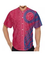 Men's Philadelphia Phillies Red Baseball Jersey