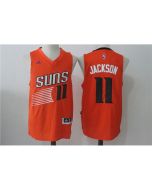 Men's Phoenix Suns #11 Josh Jackson Orange Stitched NBA Jersey