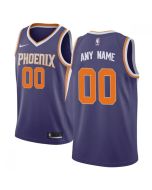 Men's Phoenix Suns Purple Customized Stitched NBA Jersey