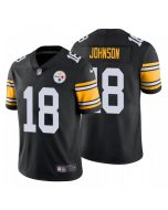 Men's Pittsburgh Steelers #18 Diontae Johnson 2019 Black Vapor Untouchable Limited Stitched NFL Jersey