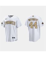 Men's San Diego Padres #44 Joe Musgrove 2022 All-Star White Cool Base Stitched Baseball Jersey (White)