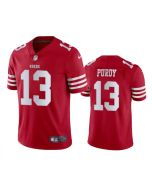 Men's San Francisco 49ers #13 Brock Purdy Red Vapor Untouchable Limited Stitched Football Jersey