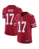 Men's San Francisco 49ers #17 Jalen Hurd Red Vapor Untouchable Limited Stitched NFL Jersey