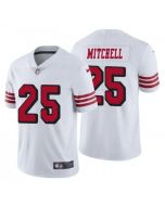 Men's San Francisco 49ers #25 Eli White Vapor Untouchable Limited Stitched Jersey