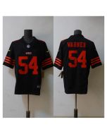 Men's San Francisco 49ers #54 Fred Warner 2023 F.U.S.E. Black Vapor Untouchable Limited Stitched Football Jersey