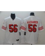Men's San Francisco 49ers #56 Kwon Alexander 2019 White Vapor Untouchable Limited Stitched NFL Jersey