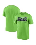 Men's Seattle Seahawks 2020 Green Sideline Impact Legend Performance T-Shirt