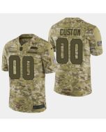 Men's Seattle Seahawks Customized Camo Salute To Service Limited Stitched NFL Jersey