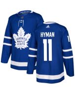 Men's Toronto Maple Leafs #11 Zach Hyman 2021 Blue Stitched NHL Jersey