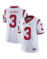 Men's USC Trojans #3 Carson Palmer White Stitched Limited Jersey