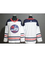 Men's Winnipeg Jets White Stitched NHL Jersey