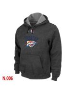 NBA Oklahoma City Thunder Pullover Hoodie Dark Grey