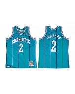 New Yok Knicks #2 Larry Johnson 1992-93 Hardwood Classics Stitched Jersey