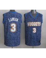 Nuggets #3 Ty Lawson Dark Blue Crazy Light Stitched NBA Jersey