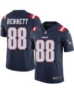 Patriots #88 Martellus Bennett Navy Blue Youth Stitched NFL Limited Rush Jersey