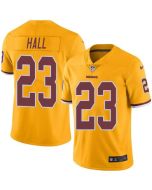 Redskins #23 DeAngelo Hall Gold Men's Stitched NFL Limited Rush Jersey