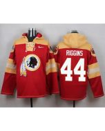 Redskins #44 John Riggins Burgundy Red Player Pullover NFL Hoodie
