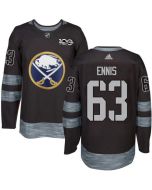 Sabres #63 Tyler Ennis Black 1917-2017 100th Anniversary Stitched NHL Jersey