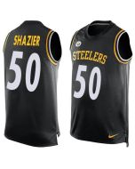 Steelers #50 Ryan Shazier Black Team Color Men's Stitched NFL Limited Tank Top Jersey