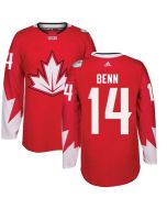 Team Canada #14 Jamie Benn Red 2016 World Cup Stitched Youth NHL Jersey