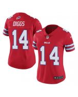 Women's Buffalo Bills #14 stefon diggs Red Vapor Untouchable Limited Stitched NFL Jersey (Run Small