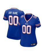 Women's Buffalo Bills Royal Game Custom Jersey
