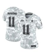 Women's Dallas Cowboys Micah Parsons Arctic Camo 2024 Salute to Service Limited Jersey (Camo)