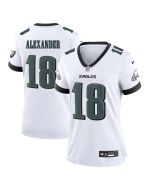 Women's Philadelphia Eagles #18 Jaire Alexander White Game Jersey