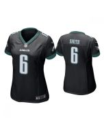 Women's Philadelphia Eagles #6 DeVonta Smith Black Vapor Untouchable Limited Stitched Football Jersey(Run Small)