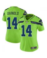 Women's Seattle Seahawks #14 Sam Darnold Green 2024 F.U.S.E Vapor Limited Stitched Football Jersey
