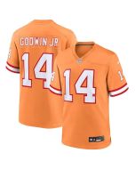 Youth '76 Tampa Bay Buccaneers #14 Chris Godwin Orange Player Game Jersey (Orange)
