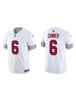 Youth Arizona Cardinals #6 James Conner White 2023 F.U.S.E. Vapor Untouchable Limited Stitched Football Jersey (White)