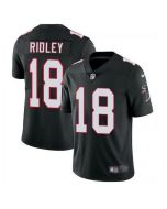 Youth Atlanta Falcons #18 Calvin Ridley Black Vapor Untouchable Limited Stitched Jersey (Black)